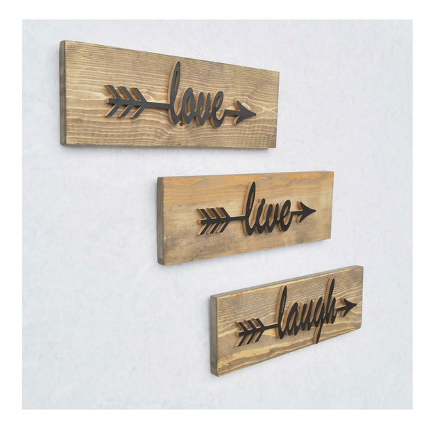 Accesoriu decorativ de perete Nopesa 1 (Nuc) 