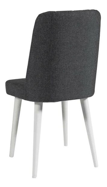 Étkező szett Vlasta 3 (fehér + antracit) (2 fő részére)