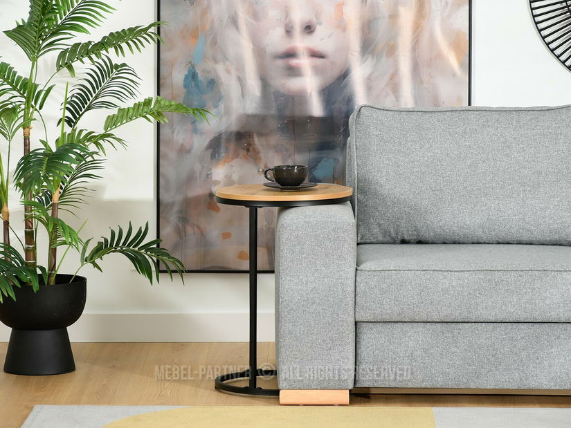 Konferenčný stolík Corden (dub + čierna)