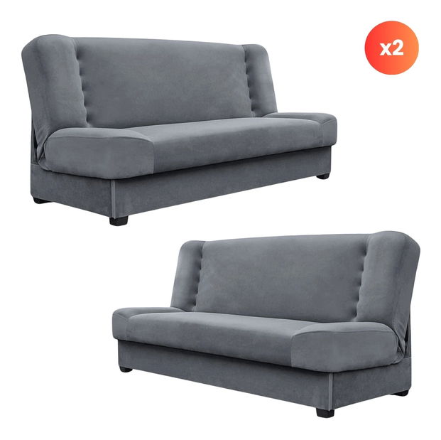 Set 2 canapele Panino (gri) 