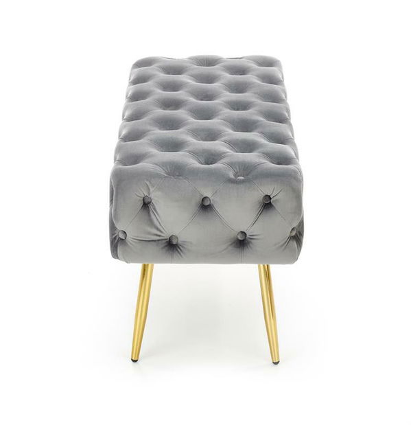 Klupa Alesha (siva + zlatna)