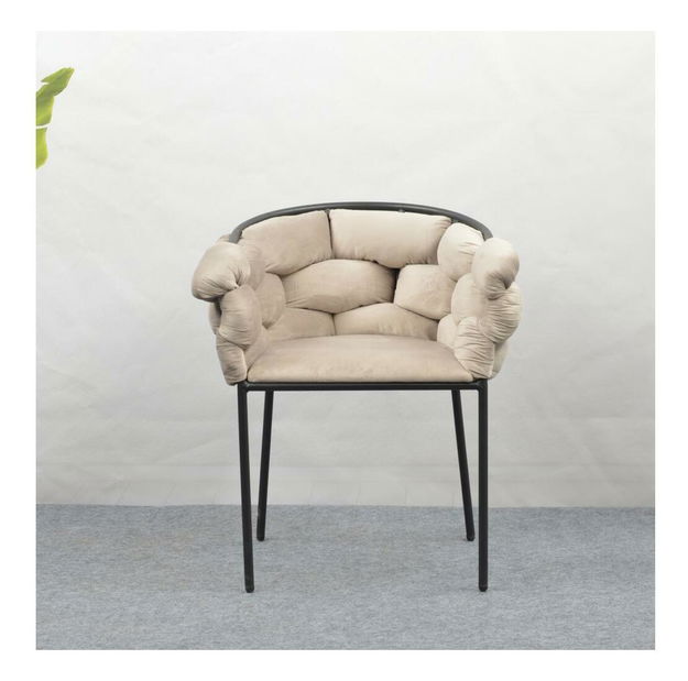 Étkezőszék Dorri (szürkésbarna + fekete)