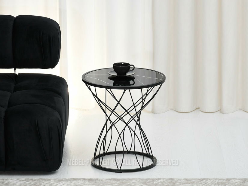 Măsuță de cafea Favorezcan (negru)