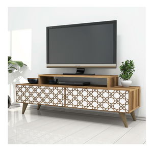TV stolić/ormarić Clementine (orah + bijela)