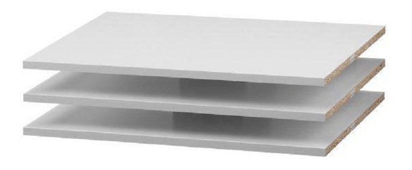 Poličky do skrine Viloci (3 ks.)