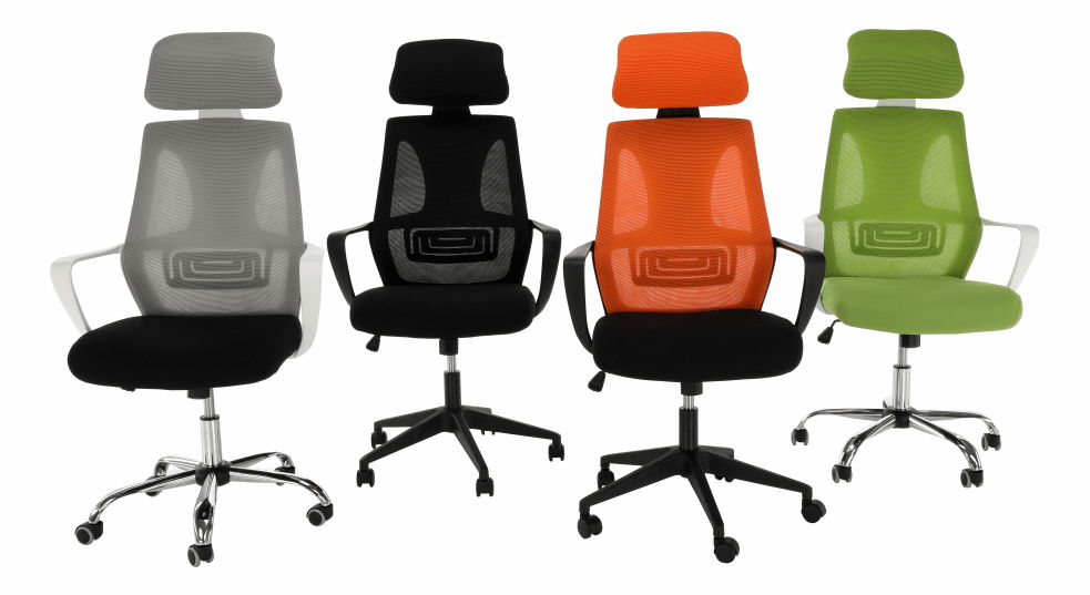 Kancelárske kreslo Taxxa (oranžová)