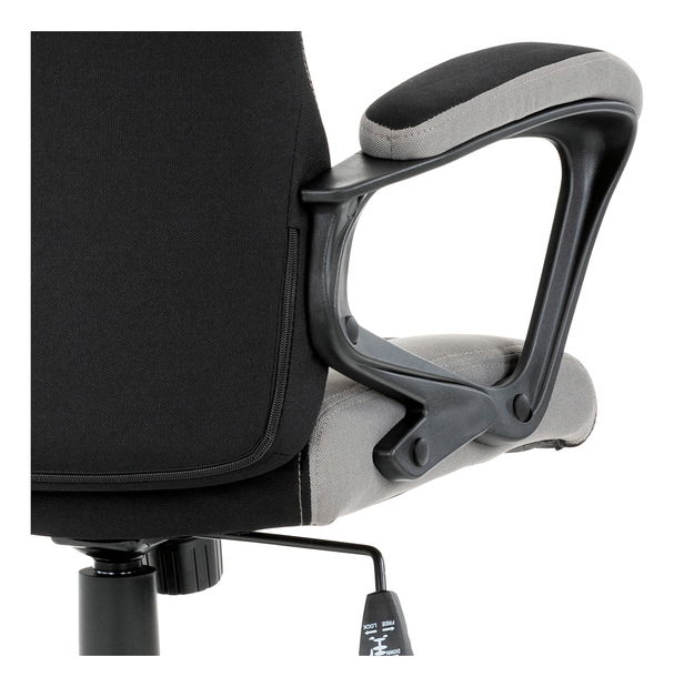 Gamer szék/fotel Leira-L611-BLUE (fekete + szürke + kék)