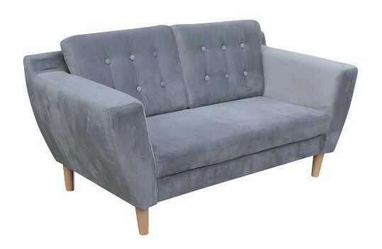 Pohovka dvojsedačka Scandi (sivá)