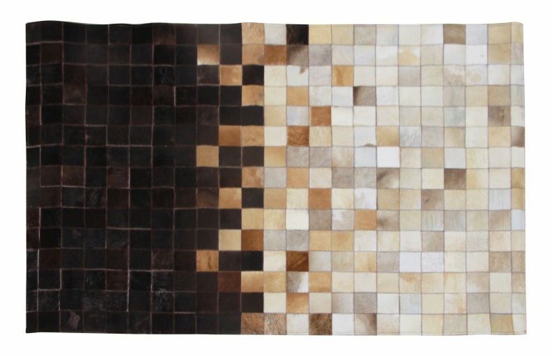 Kožni tepih 120x180 cm Korlug TIP 07 (goveđa koža + uzorak patchwork) 