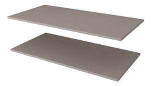 Set polica za ormar za garderobu (2 kom.) 100 cm (kašmir)