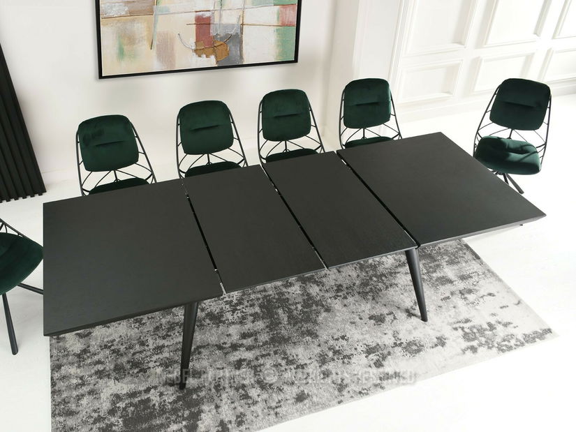 Masă sufragerie Reitero (negru)