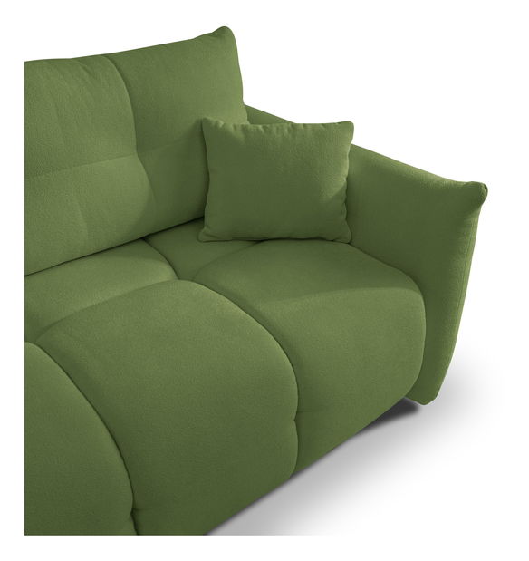 Rohová sedacia súprava Basical (zelená) (L)