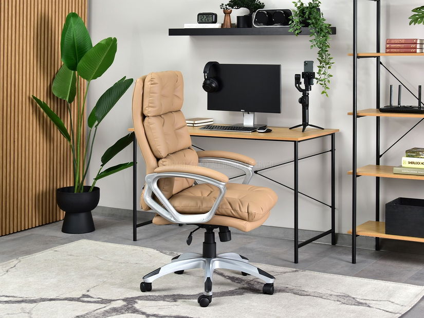 Fotoliu Benton (bej + gri)