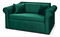 Kétszemélyes kanapé Lore II (smaragd)