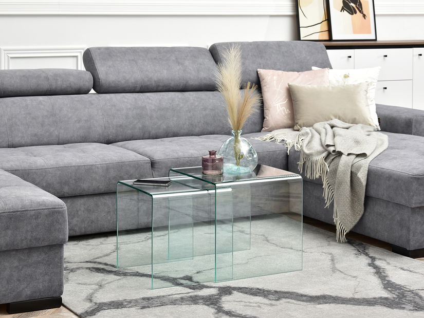 Măsuță de cafea Duvo (transparent )