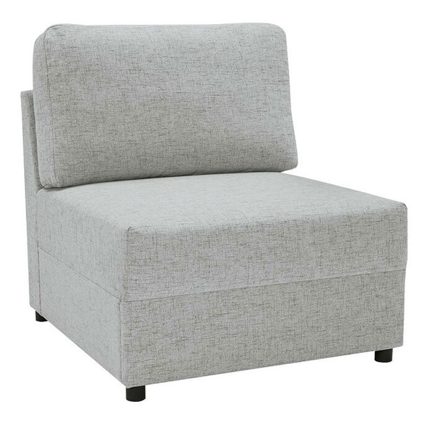 Fotoliu fără brațe Lilian 1S (Gri)