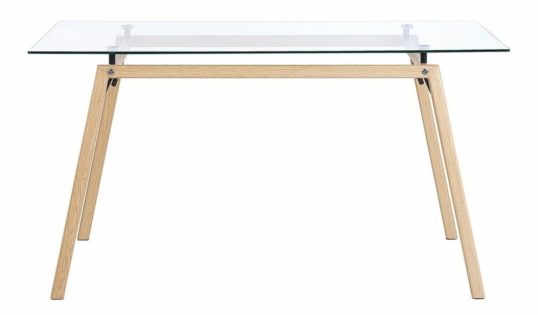 Jedálenský stôl KAMESA (sklo) (pre 6 osôb)