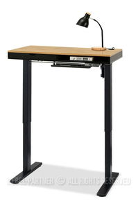 PC stolić Osto 100 (crni hrast + crna)