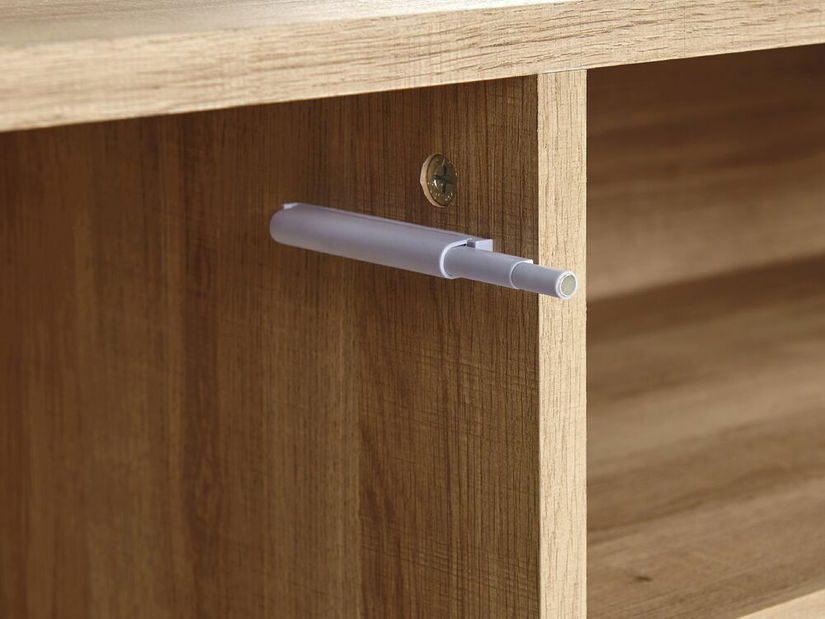 TV stolík/skrinka Moiza (svetlé drevo)