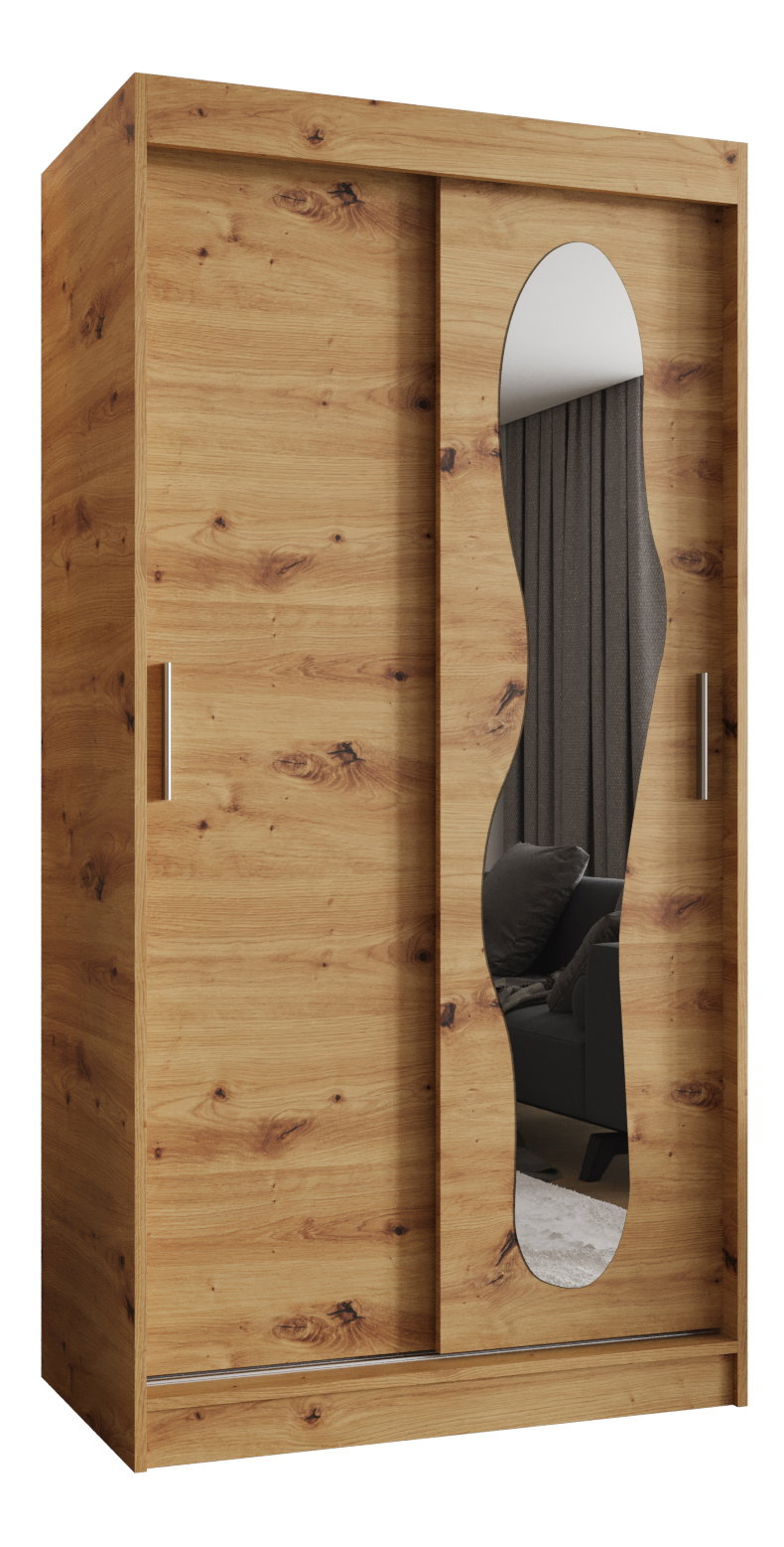 Dulap de haine 100 cm Ulta (Stejar artisan)