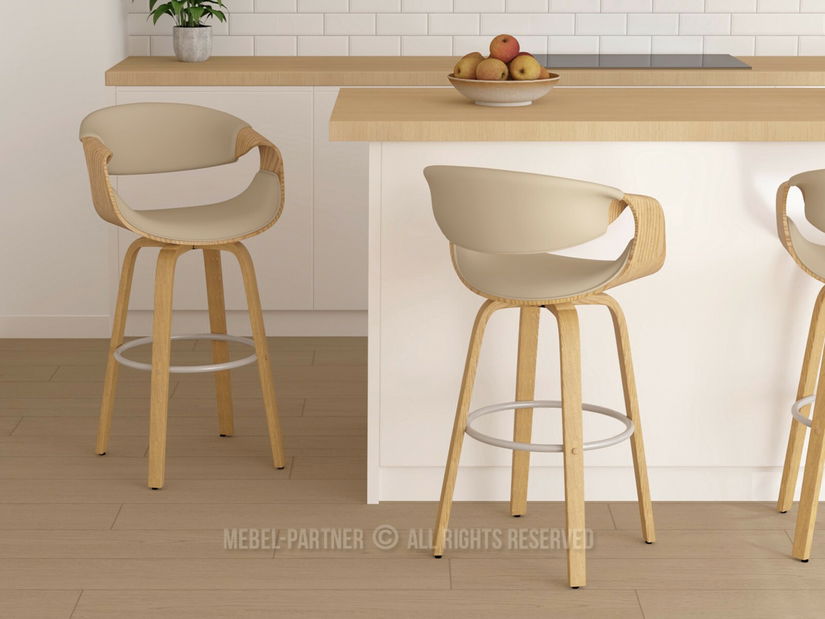 Barska stolica Bendover (bež)