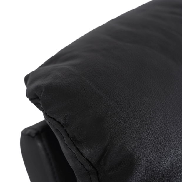 Masážne kreslo Bricke (čierna) 