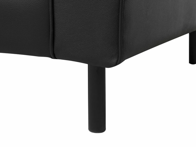 Háromszemélyes bőr kanapé Skive (bézs)