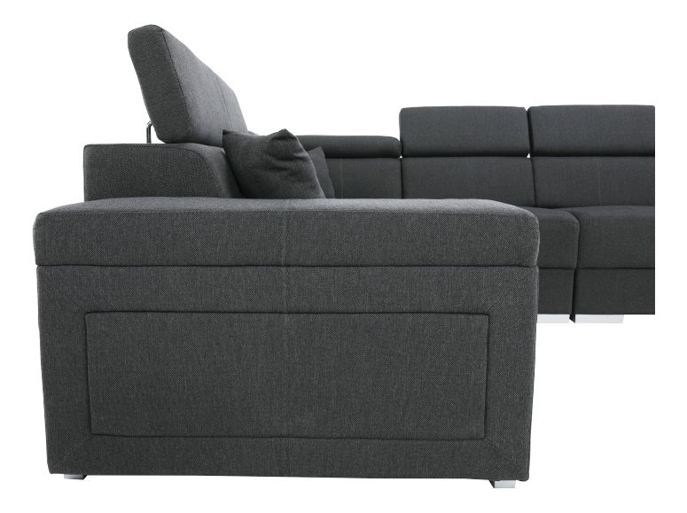 Rohová sedačka Cirdi (tmavosivá) (P)