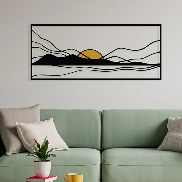 Fali dekoráció Geranium