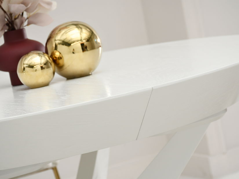 Jedálenský stôl Viajaban (biela)