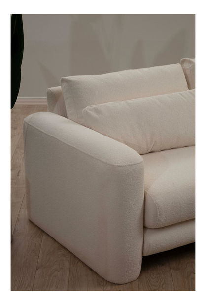 Colțar Lelysena (D) (Crem + negru)