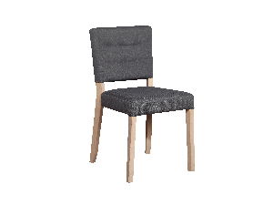 Jedálenská stolička Auno (tmavosivá + buk)