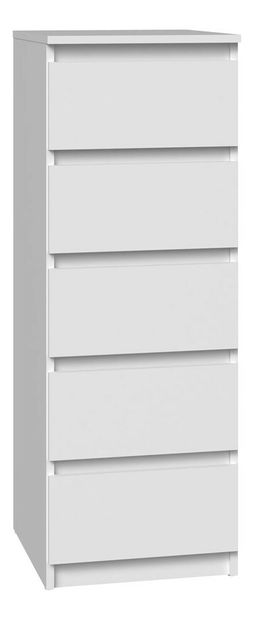 Komoda Musecalo 5 (biela)