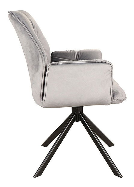 Étkezőszék Becki (szürke + fekete)