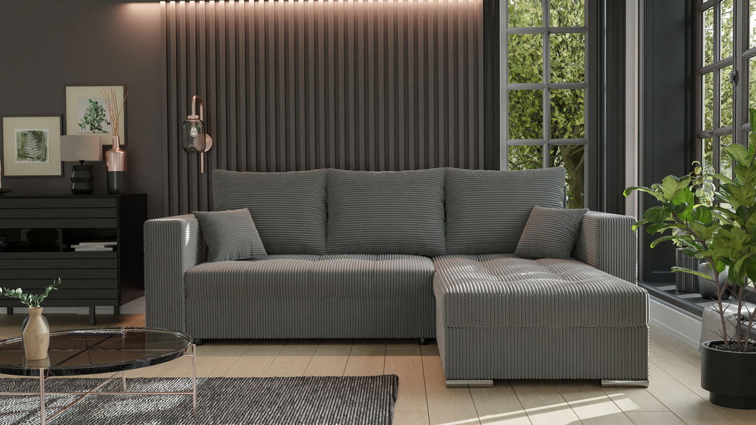 Colțar Josie (D) (Gri)