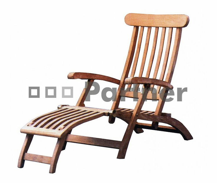 Záhradné lehátko Sunny steamer (Teak)