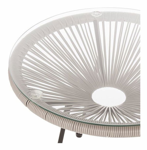 Kerti szett Alvarez (világosszürke)