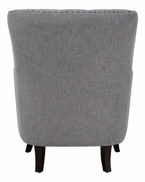 Kreslo ušiak Vaner (svetlosivá)