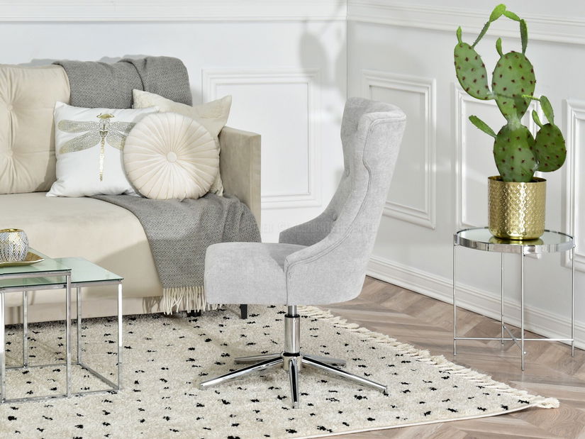 Kreslo Elza (sivá + čierna)