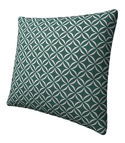 Vankúš 50x50cm Zephyr (tyrkysová)