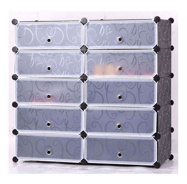 Cipőtároló rendező Barrowby TYP01 (műanyag + fém)