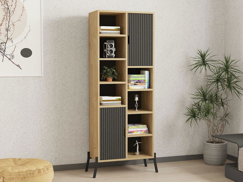 Regal Masiso (zafirov hrast + antracit)