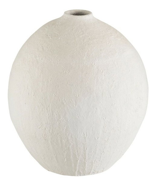 Dekoračná váza Jolipa (52x52x59cm) (Biela)