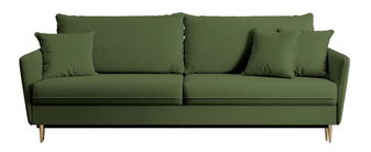 Canapea trei locuri Vivaldio  (verde + auriu)