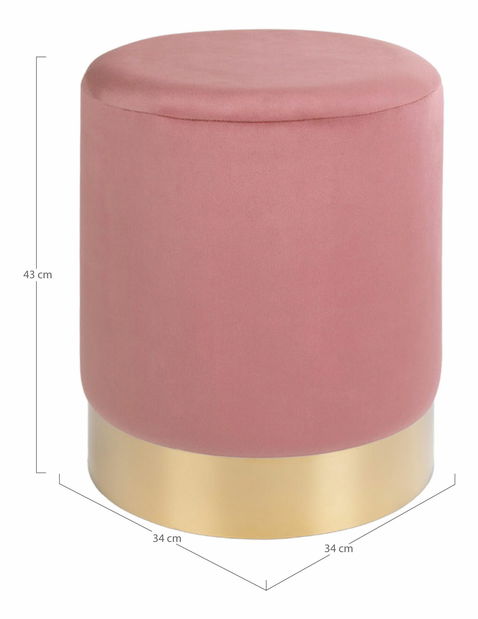 Zsámoly Goravia (rózsaszín)