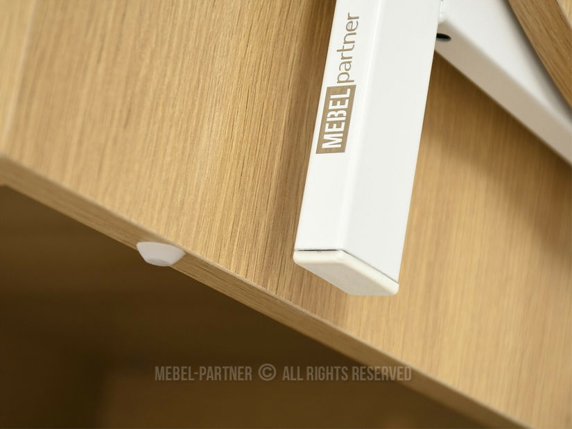 Măsuță de cafea Entrana (stejar + alb)