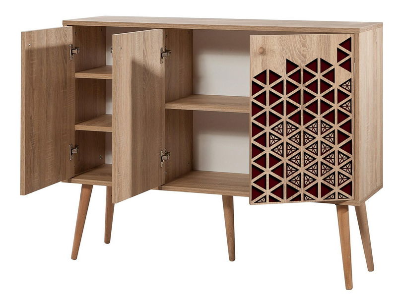 Ormarić Meghan 122 (hrast sonoma)