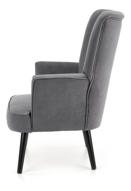 Fotoliu Dagol (gri + wenge)