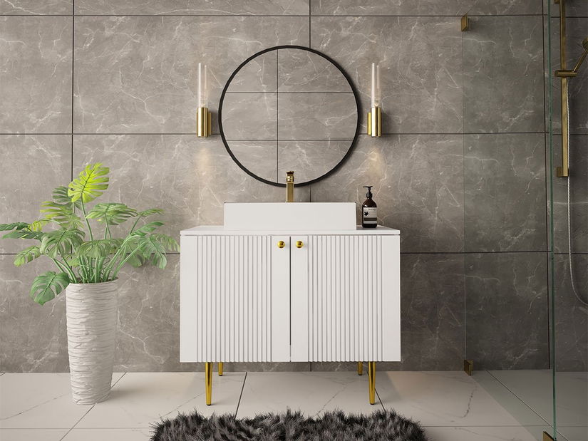 Skrinka pod umývadlo 01 Cingy (Biela)