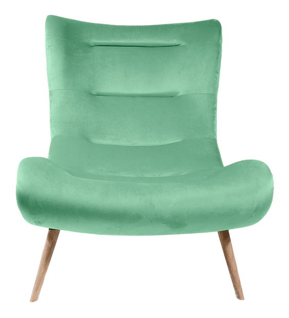 Kreslo Kam (mentolovo zelená)